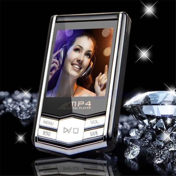 

1.8" tft screen digital mini 8gb slim mp4 player black diamond sport mp3 music player,support video game movie fm,christmas gift