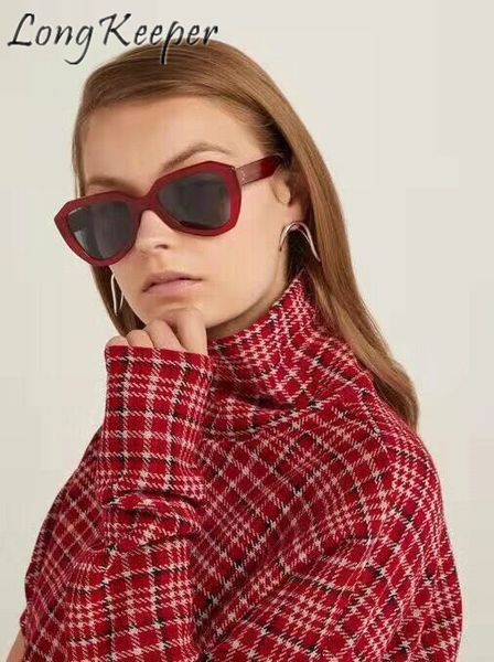 

long keeper sunglasses cat eye women men square mirror sun glasses eeywear eyeglasses hd oval lens uv400 shade fashion drive new, White;black