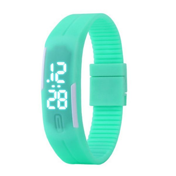 

kids watch sport multi function led satch wrist watch digital child wristwatch age 4-12 boy girl, Slivery;brown