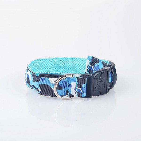 

led dog collar glowing pet safety collars water camouflage resistant lightup dog visibility adjustable flashing collar