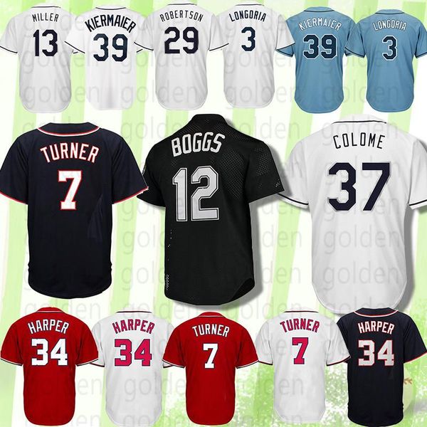 

Tampa Jersey Bay Ray 12 Wade Boggs 3 Evan Longoria 39 evin Kiermaier 46 Alvarado,Jose 5 Duffy,Matt Washington Jersey Nationals 7 Trea Tur