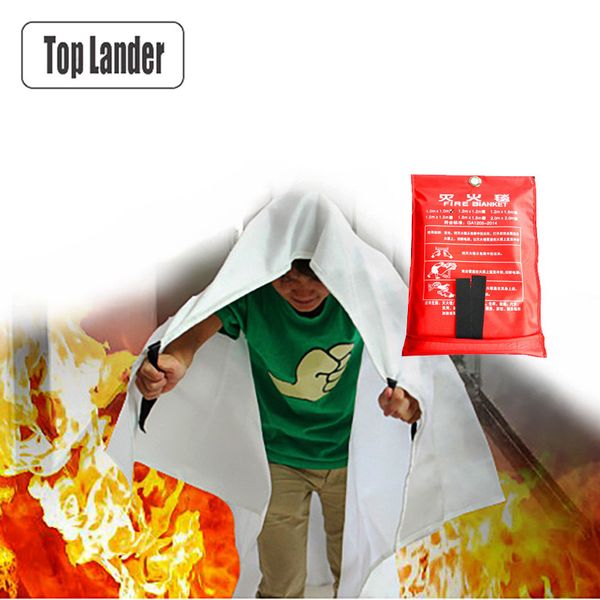 

emergency fiberglass fire blanket safety cover survival fire flame retardant fireblanket fire shelter first aid blanket