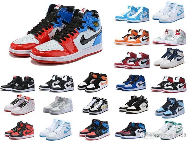 

ретро High игры Royal Тарелка формный 1s Jumpman Трэвис Скотт Иордания 1 OG дизайнерские кроссовки тренер Air Мужская баскетбольная обувь 7 F016