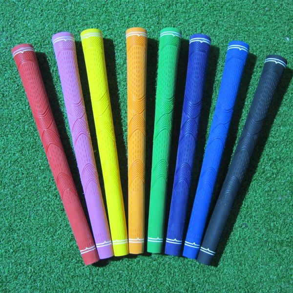 

10 pcs per lot assort color blank logo children rubber kid golf grip