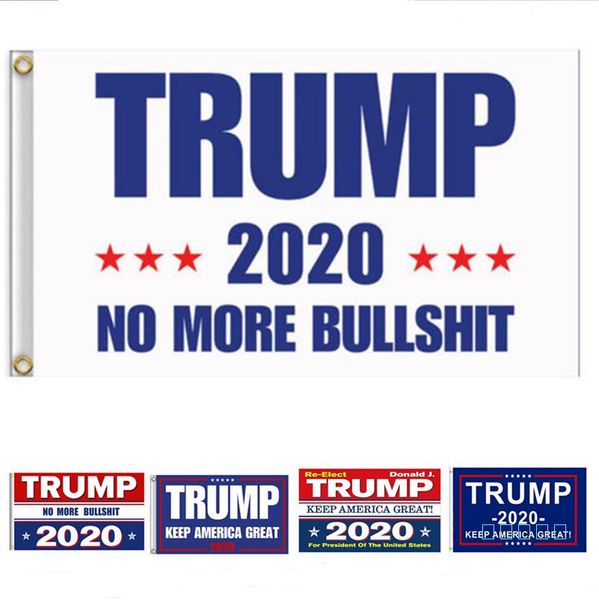 

5 colors amercia flags donald john trump 2020 flag us trump presidential election campaign flags hung banner 90*150cm a5703
