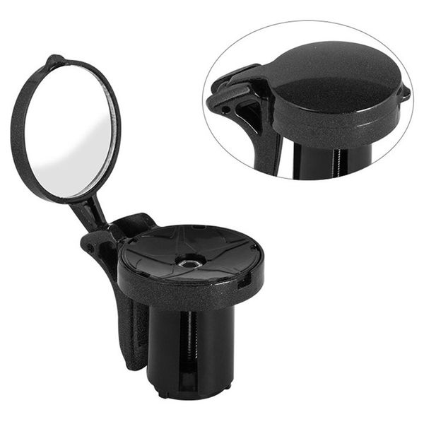 

bike rear view mirror road mountain bike cycling hidden adjustable bicycle handlebar plug rear view mirror bicycle accessories