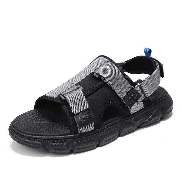 

men zandalias ete de big trekking sandalias erkek sandale playa sandles sandel verano uomo sandalia rubber flat sport summer da, Black