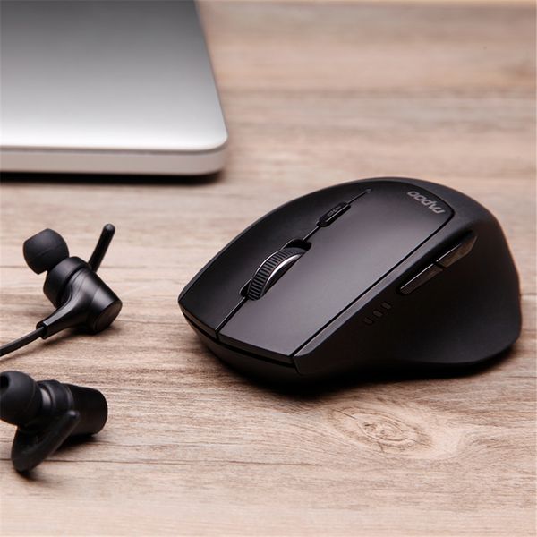 

Новый Rapoo Mt550 многорежимная беспроводная мышь переключатель между Bluetooth 3.0 / 4.0 и 2.4