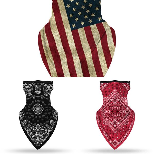 

u0hty face magic mask head band outdoor neck warmer cycling bike bicycle riding masks scarf head scarf scarves, Black