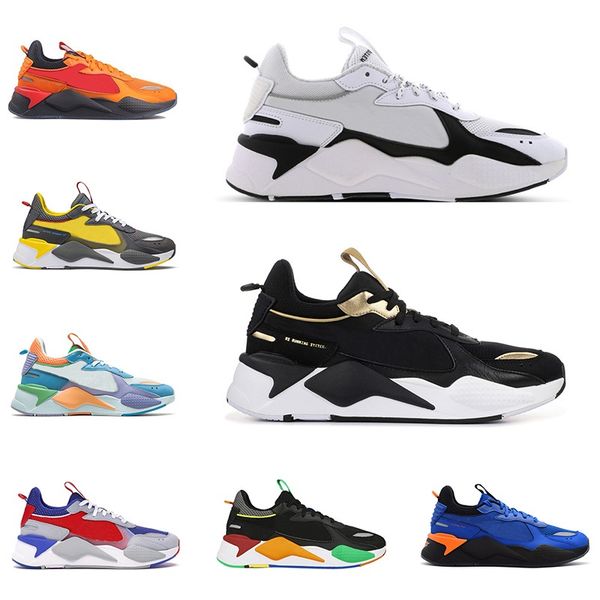 

top rs-x reinvention кроссовки тройной черный белый шмель мужские фиолетовые женские кроссовки кроссовки спорт размер 36-45