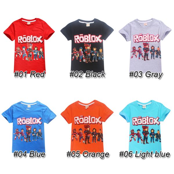 2019 Roblox Kids Tee Shirts 6 14t Kids Boys Girls Cartoon Printed Cotton T Shirts Tees Kids Designer Clothes Ss119 From Makeup11 Price Dhgatecom - t shirt de marshmello roblox