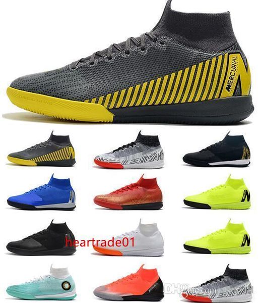 

new 2019 world cup mens football boots superfly x 6 elite 360 ic soccer shoes acc superfly indoor cristiano ronaldo soccer cleats