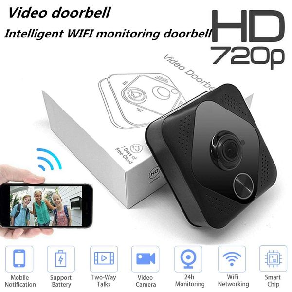 

vikewe m8 smart wifi video doorbell video intercom phone doorbell camera day and night vision automatic switching securit car dvr