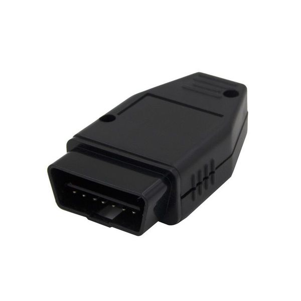 

16 pin obd ii connector obd2 male plug adapter conector obd2 car diagnostic cables & connectors