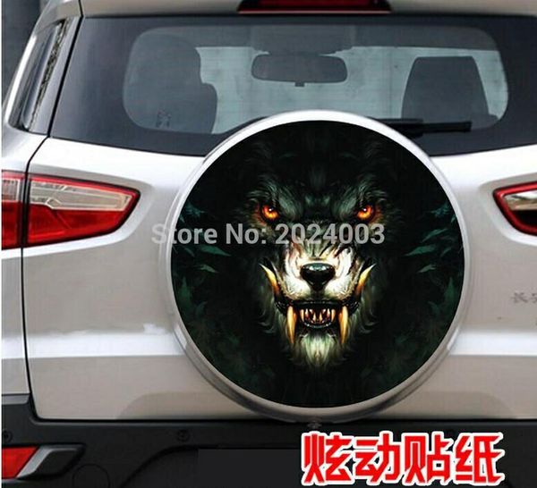 

after the spare tire spare tire stickers car stickers totem langtou for rav4 cover tiggo wing blog