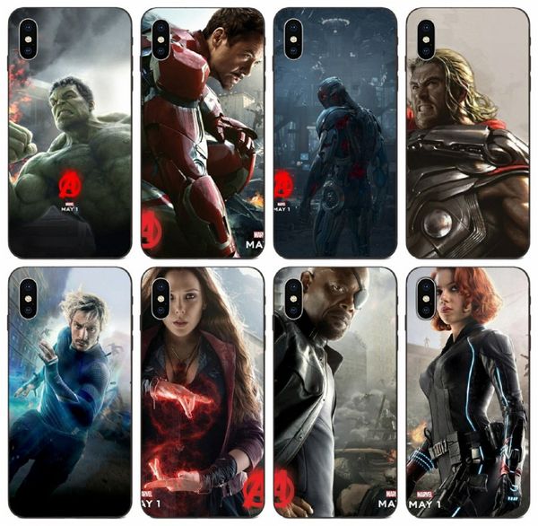 

tongtrade] the avengers hulk iron man case for iphone 11 pro max x xs 8s 8 7s 7 6 plus galaxy a8 huawei p20 p30 pro xiaomi 6x custom case