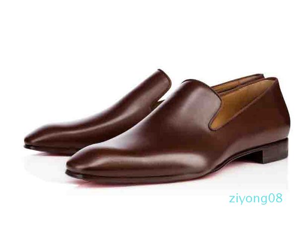 

brand business gentleman black leather red bottom greggo orlato flats men,women walking wedding party dress luxury designer red sole z08