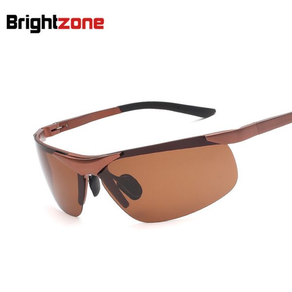 

aluminum magnesium sunglasses man polarized light mirror driver mirror new sun glasses gafas, White;black