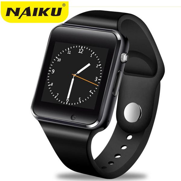 

factory a1 wristwatch bluetooth smart watch men sport pedometer with sim camera smartwatch for android smartphone russia t15, Slivery;brown