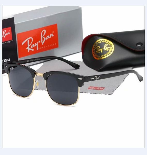 

2020 aviator ray ban sunglasses vintage pilot band uv400 protection mens womens men women ben wayfarer sun glasses with box 3016, White;black