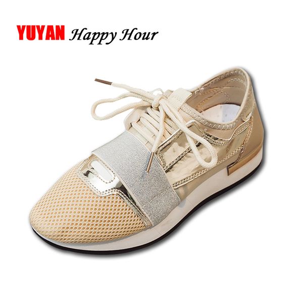 

fashion sneakers for women casual shoes summer spring flat mesh shoes women's flats breathable brand sneakers a001, Black