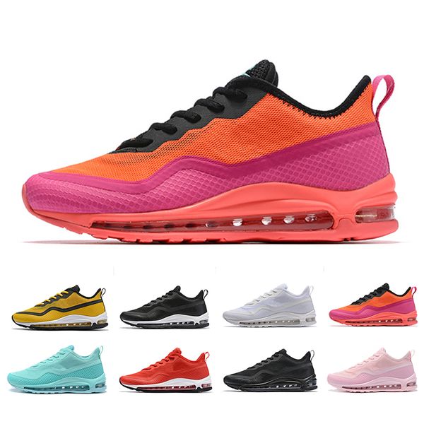 

2019 gym red 97s sequent mens women running shoes pink triple black yellow outdoor training sports mens trainers zapatos sneakers 36-45