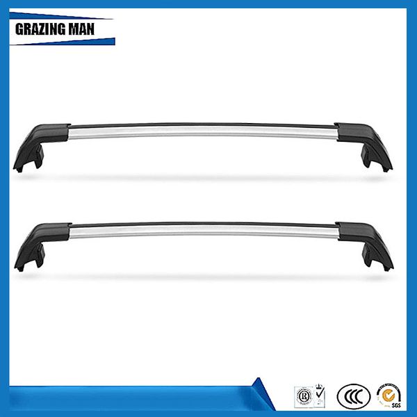 

2 pcs aluminium alloy roof rack rail cross bar fit for gla luggage carrier