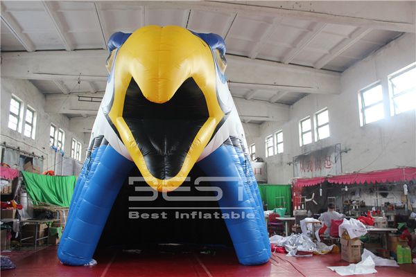Gaint tenda águia inflável, fábrica tenda personalizada de preços utilizado para eventos decoração adveristing jogo de futebol partido