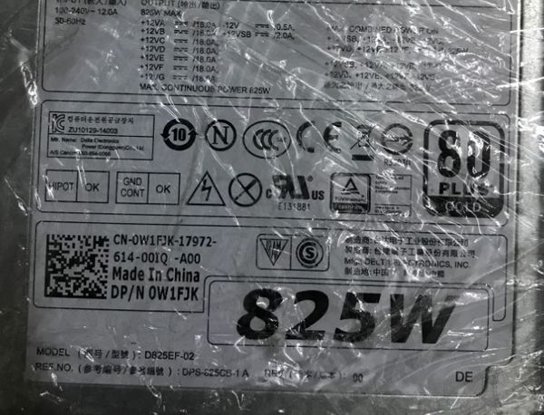 

100% server power supply for t5810 t7810 825w d825ef-02 h825ef-02 1300w fully tested