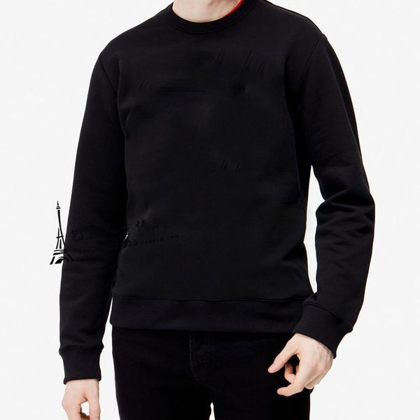 

горячего пункт new trend модельер hoodie mens luxury o-образного вырез толстовка унисекс перемычка женщины пуловер толстовка m-xxl повседнев, Black