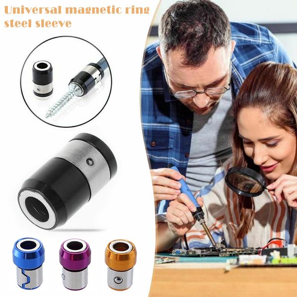 

magnetic ring strong magnetizer screwdrivers bits heads lock screws magnetizer ring clh@8
