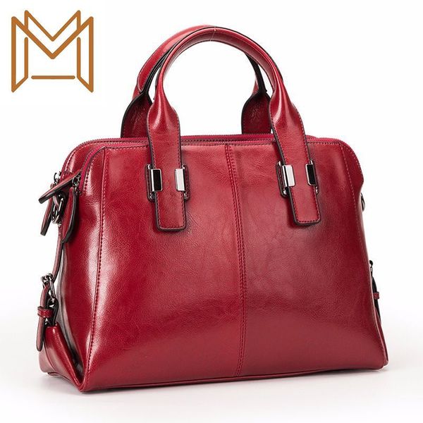 

genuine leather woman package handbag bag 2019 concise cowhide oblique satchel