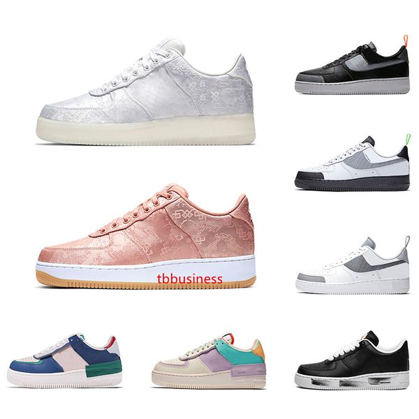 

2020 skateboard shoes mens womens platform sneakers clot pale ivory noise under construction what the la men trainer casual sports 36-45