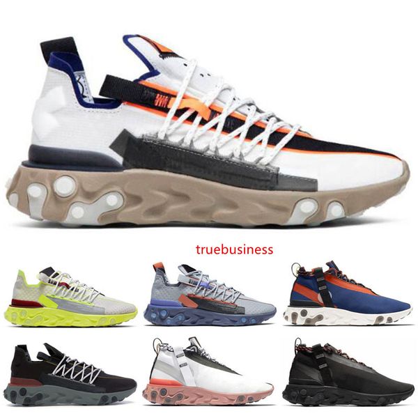 

men react wr ispa running shoes women platinum volt gun smoke light crimson ghost aqua mens trainer sneakers shoes