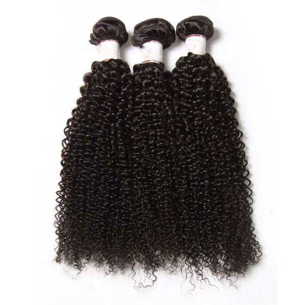 Güzel afro kinky kıvırcık saç afrika kadın 3 demetleri çok Hint Perulu brezilyalı bakire kıvırcık saç uzatma bohem kıvırmak örgü