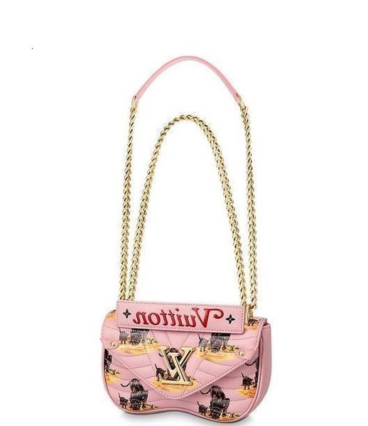 

2019 2019 m52650 новой волны цепи сумка pm женских сумки iconic сумки ручка плечо сумки totes крест тело сумка клатчи вечерняя