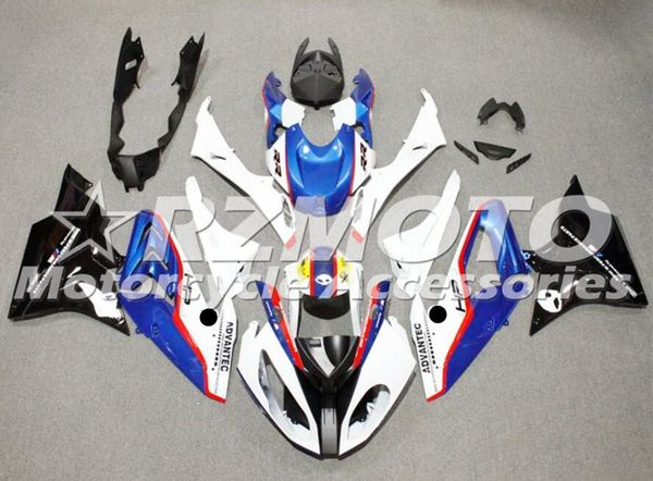 

4 gifts injection mold new abs motorcycle full fairings kits fit for bmw s1000rr 2015 2016 15 16 hp4 body set custom blue