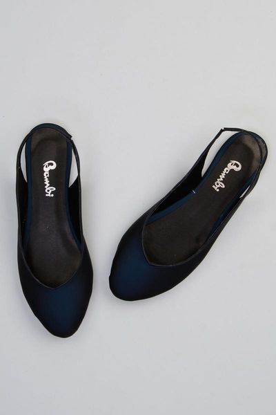

bambi navy blue women 's ballerina f0365300099, Black