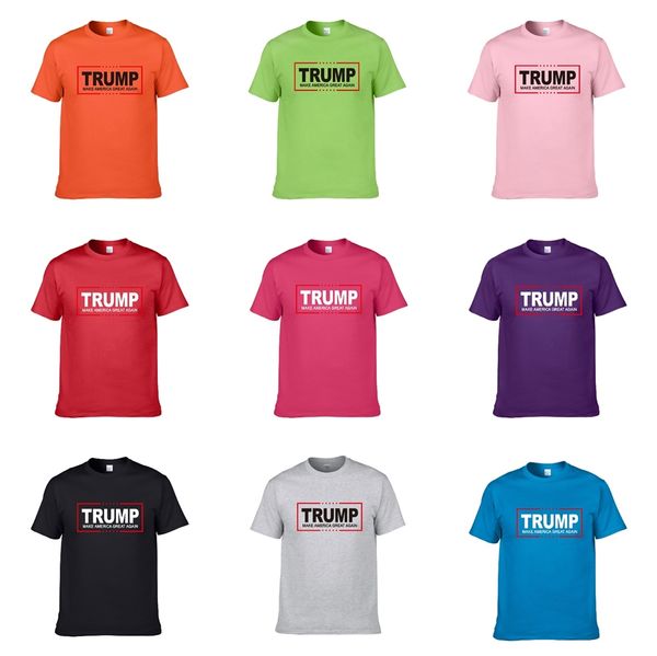 

luxury mens designer trump t shirts summer t shirt crane printing designer t shirt hip hop fashion men women short sleeve tees size #g7 #830, White;black