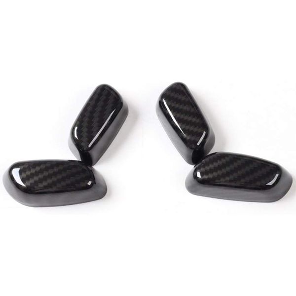 

abs seat adjustment button switch decorative handle cover trims for camaro 2017+car styling