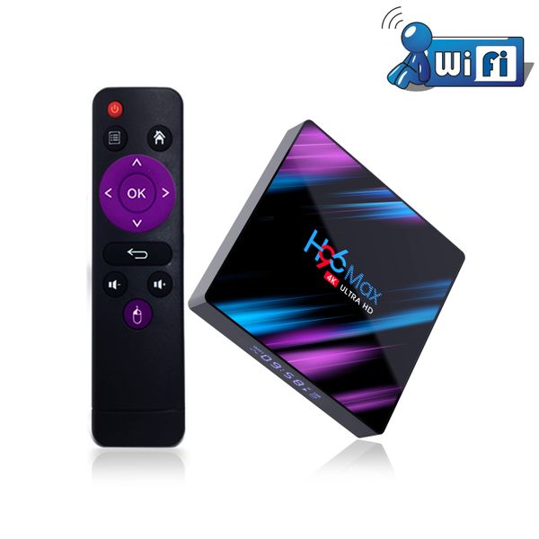 

2019 h96 max tv box android 9 0 built in 2 4g 5g bt 4 0 h 265 4k youtube netflix google play 2 4gb 16 32gb mart tv h96max