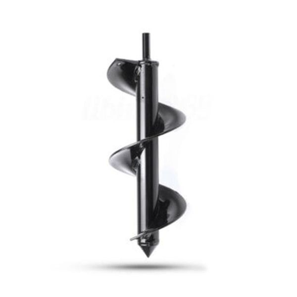 

2 size a3 steel drill bit garden planting planter spiral ground hole digger dril