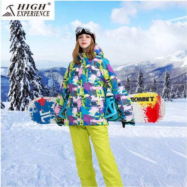 

high experience ladies snow clothing ski jacket women skiing pants womens mountain skiing outdoor winter warm ski suits