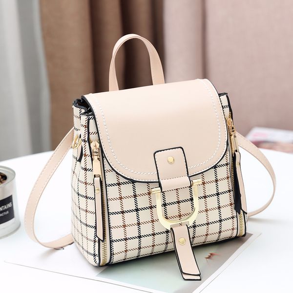 

2019 new simple fashion small bag woman double shoulder bag