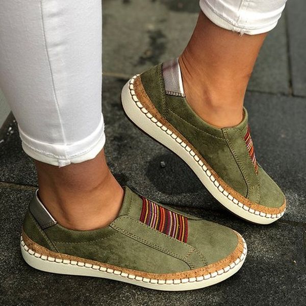 

2020 women flats shoes zapatos mujer round toe slip on shoe woman gladiator pu leather sapato chaussure womans shoes e2023, Black