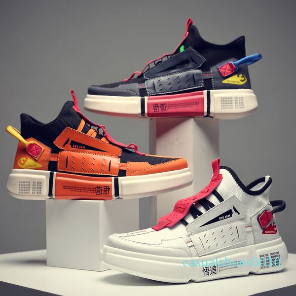 

урожай мода папа мужская обувь 2019 kanye west mesh light дышащий мужчины повседневная обувь мужчины кроссовки тенис zapatos hombre c30, Black