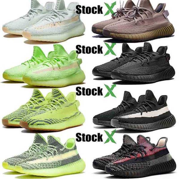 

дешевый бренд kanye west мужская обувь женские кроссовки для бега задний фонарь зола статическая пустыня шалфей земля светоотражающие черные, White;red