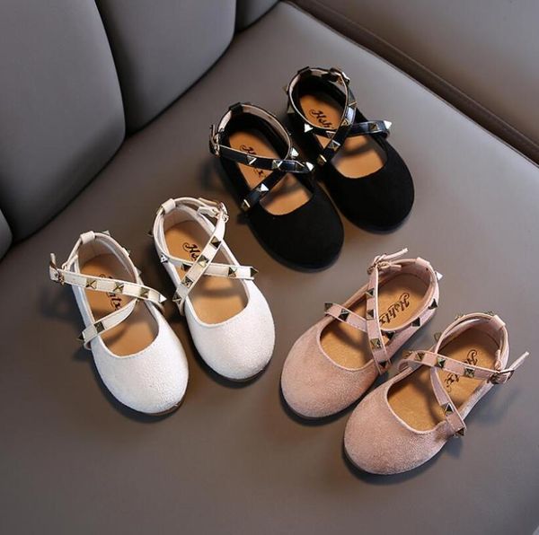 

girls leather shoes for children wedding dress princess school shoes kids summer bow-knot student sandals korean fashion, Black;grey