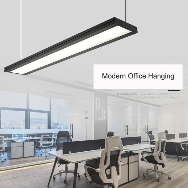 

dynasty office led light modern linear pendant lamp hanging bar droplight for conference room study home decorative fixture ing