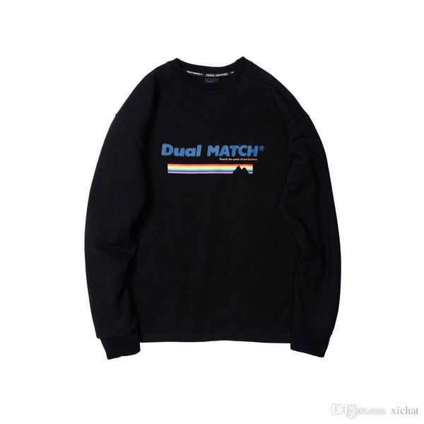 

fashion designer round neck pullover sweatshirts hoodies 2019 men harajuku hip hop hipster casual sweatshirt male streetwear 1017, Black